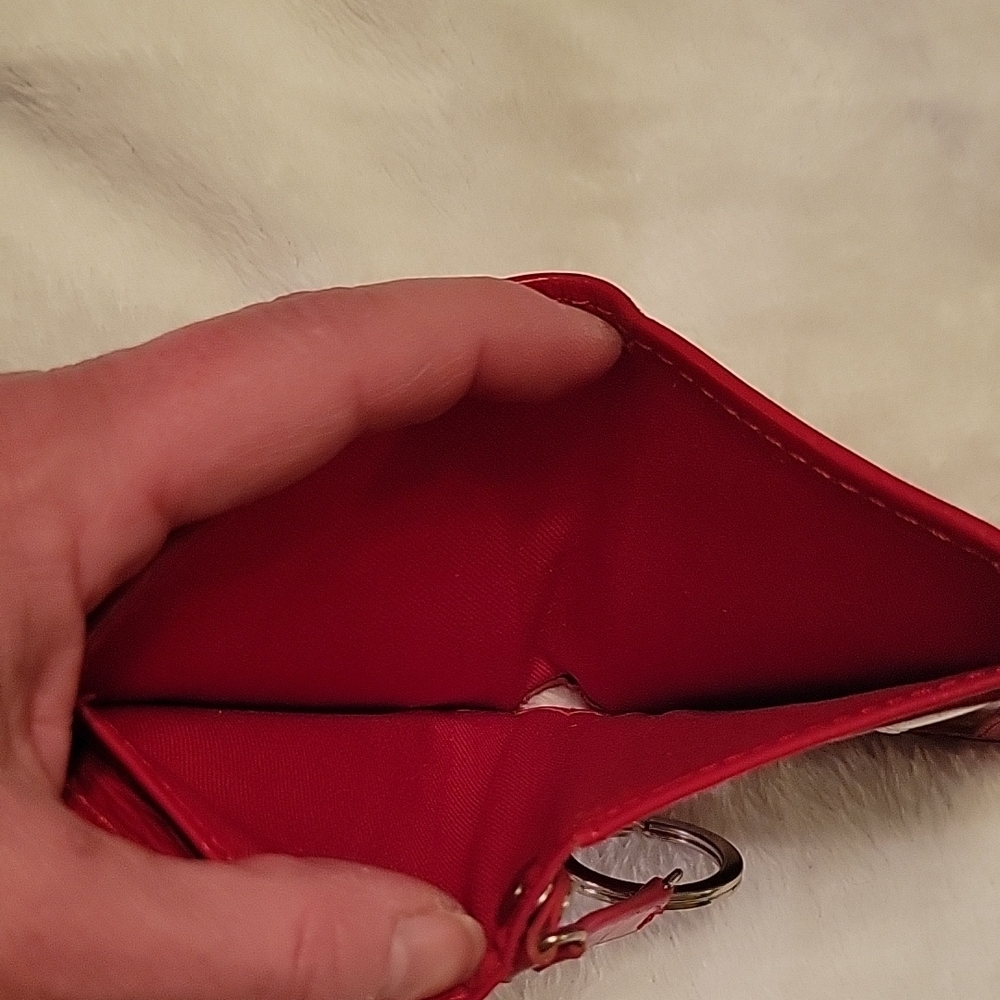 Lodis Red Women's Wallet - Picture 6 of 7